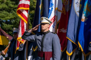 HC25 - Alumni Parade - Cadet Salute