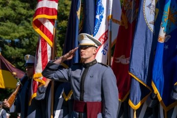 HC25 - Alumni Parade - Cadet Salute