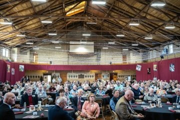 Scene of the audience, Athletic Hall of Fame Induction