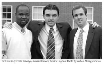 Ebale Siriwayo, Krenar Komoni, Patrick Hayden, all 2006.