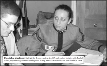 Brett White, Rachel Erin Askue both '06