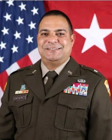 U.S. Army Brigadier General Carlos M. Caceres 