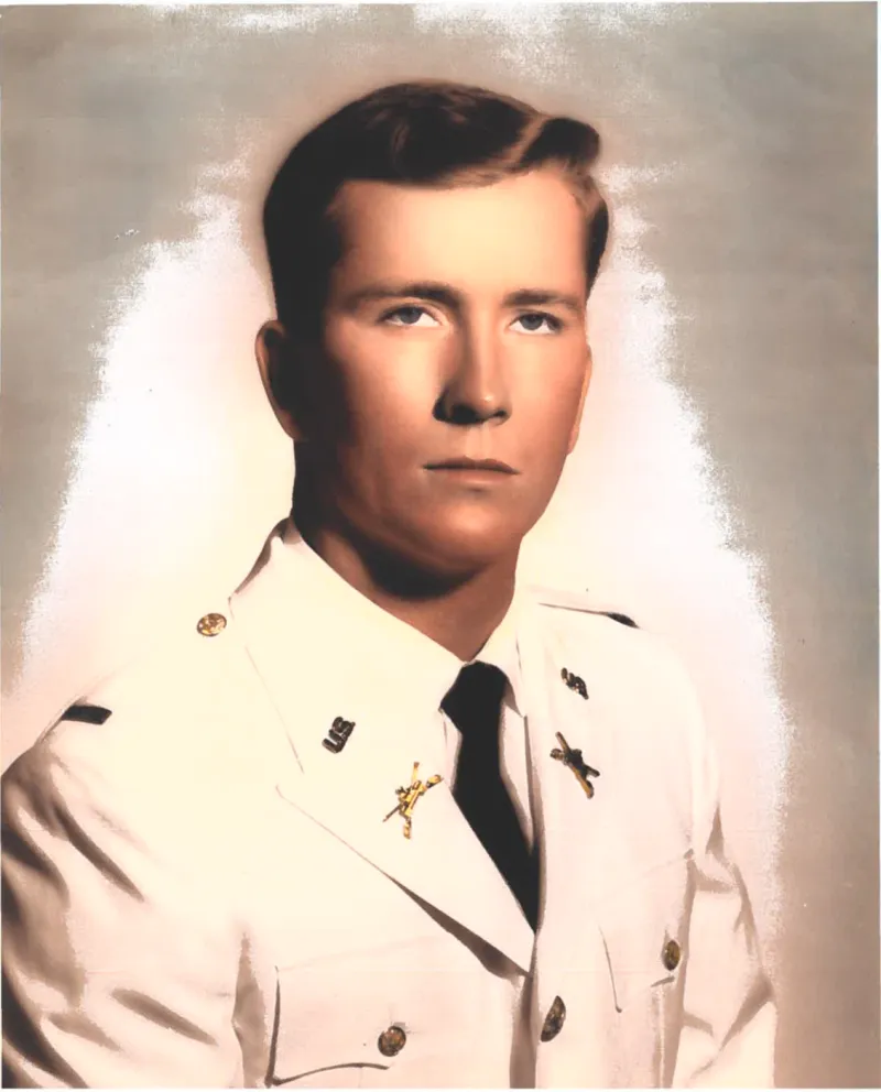 Allen Henry Court's cadet headshot, circa 1960-1964.