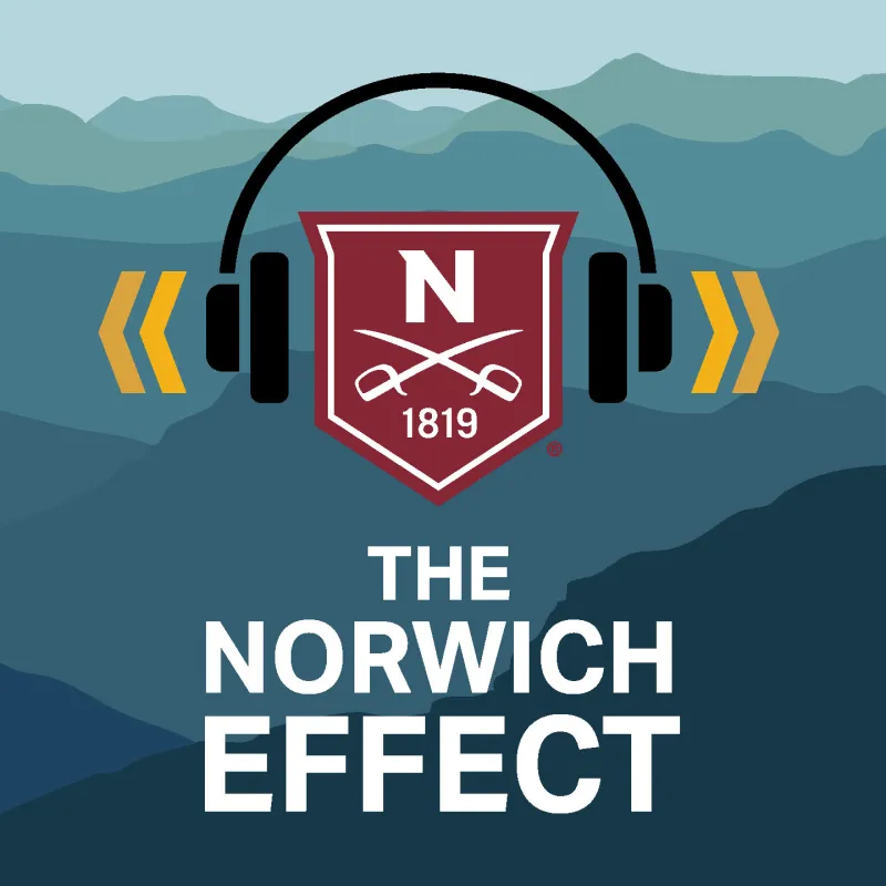A graphic design for a Norwich podcast.